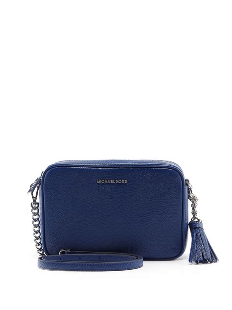 michael kors umhängetasche blau|michael kors purses black.